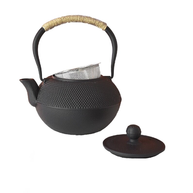 Japanese Hobnail Design Tetsubin Kettle Cast Iron Teapot Etsy UK