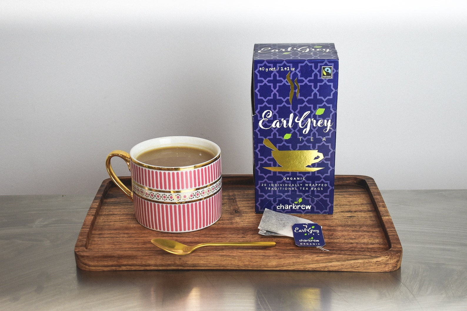 Organic Earl Grey Tea Bags Individually Wrapped 6 X 20 120 Etsy UK