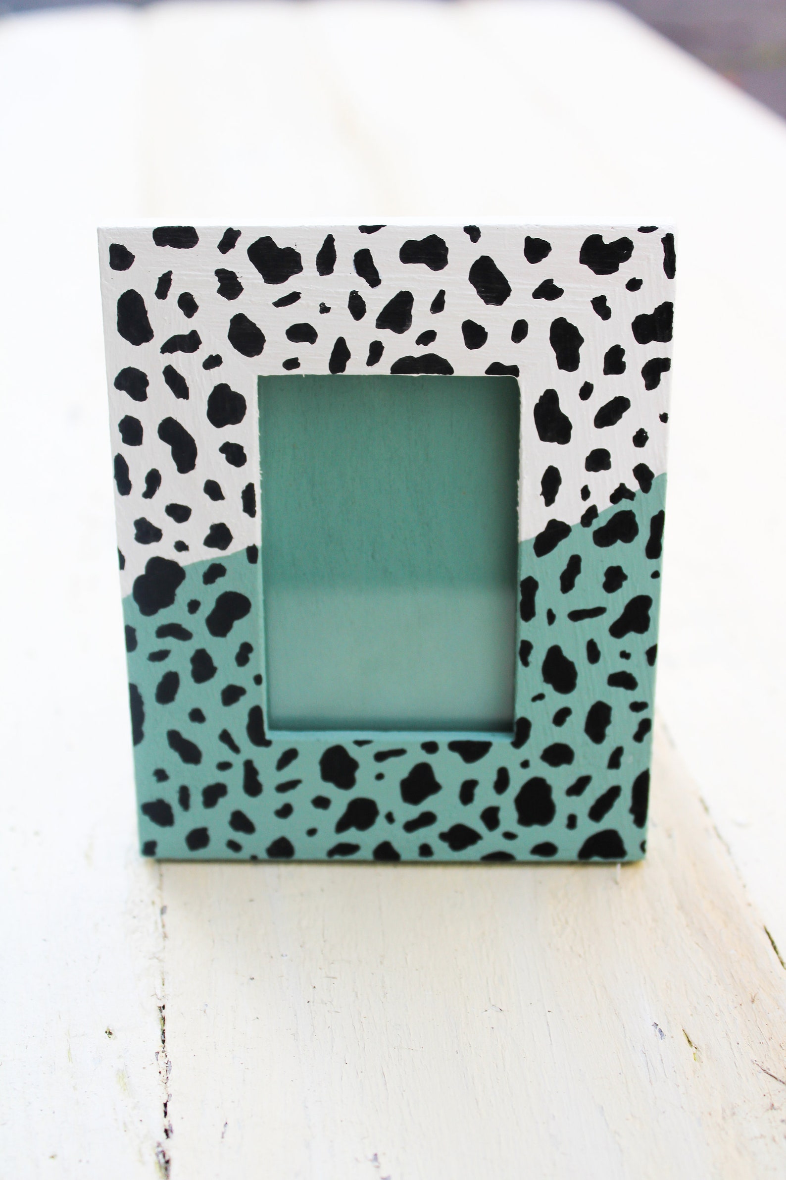 Dalmatian Print Mini Photo Frame Cute Polaroid Display Frame Etsy