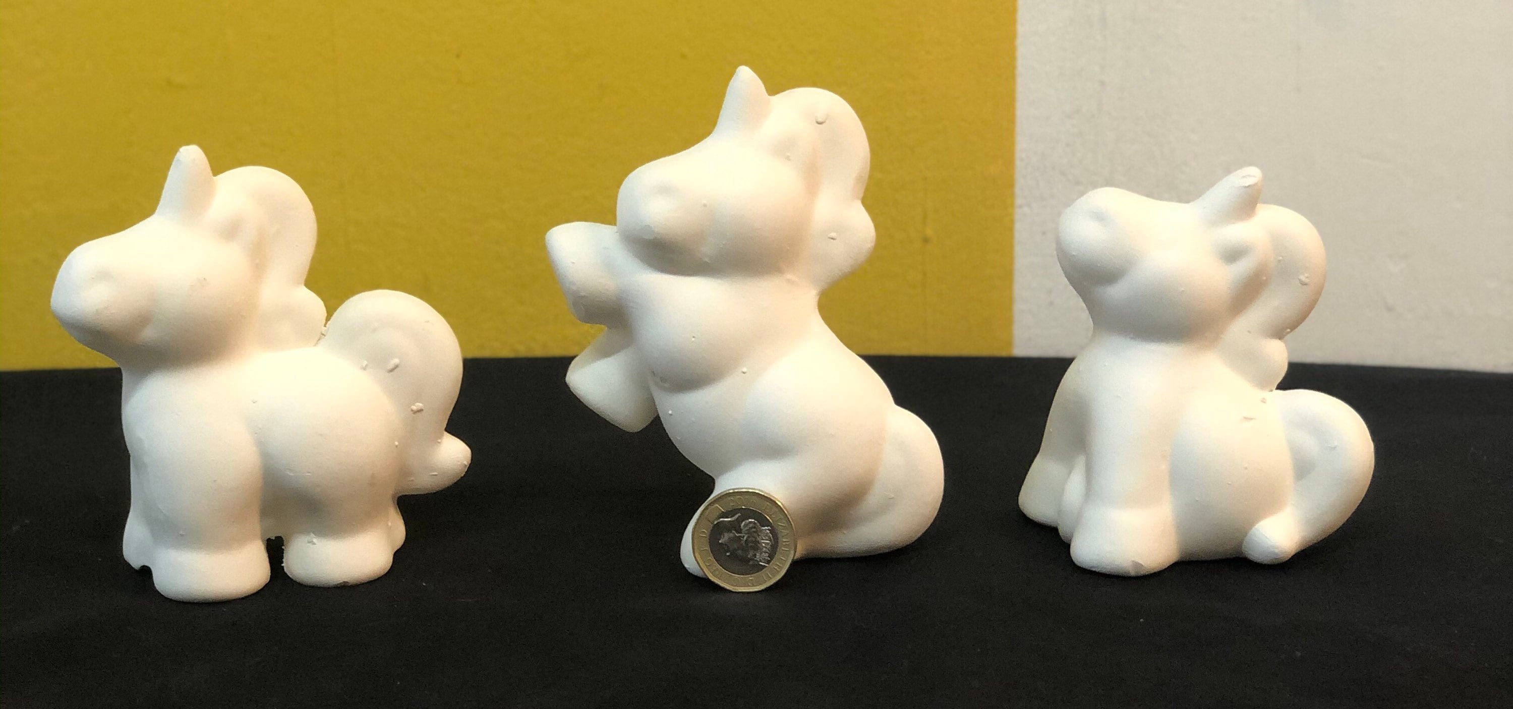 Paint your own set of ceramic UNICORNS Etsy