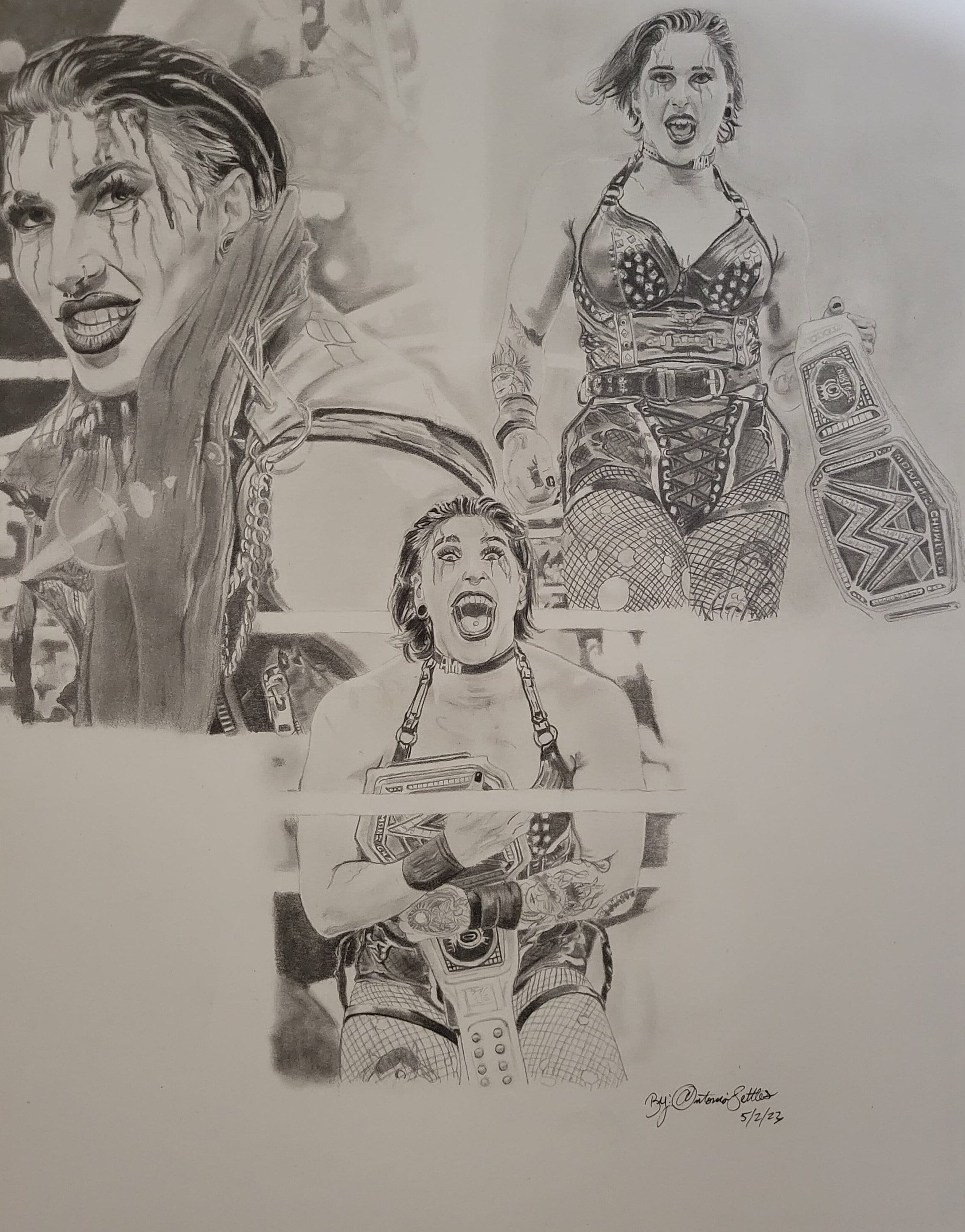 Rhea Ripley - Etsy