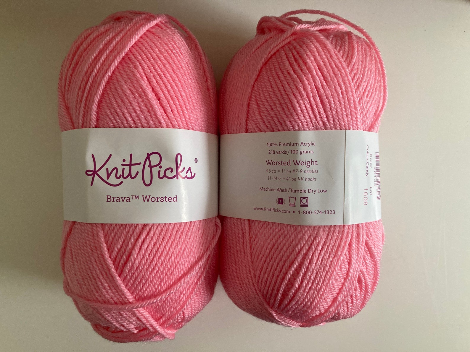 Knit Picks Brava Worsted Yarn 100 Acrylic Color Cotton Etsy