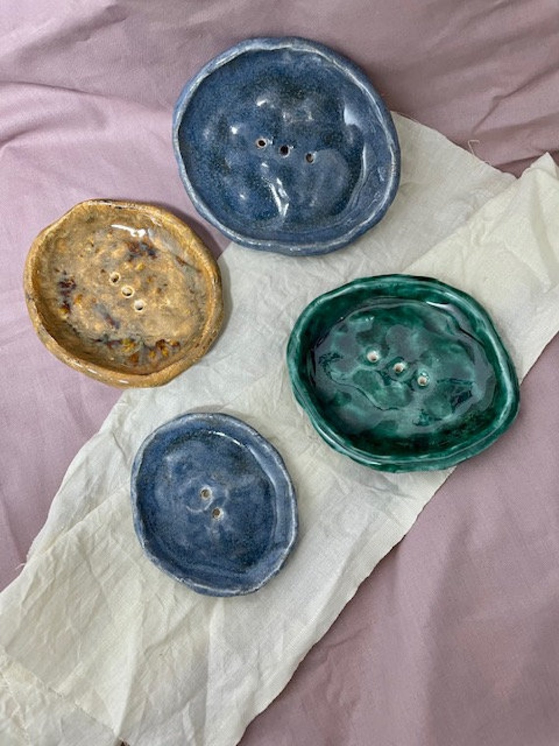 Handmade Earthenware Soap Dish Etsy