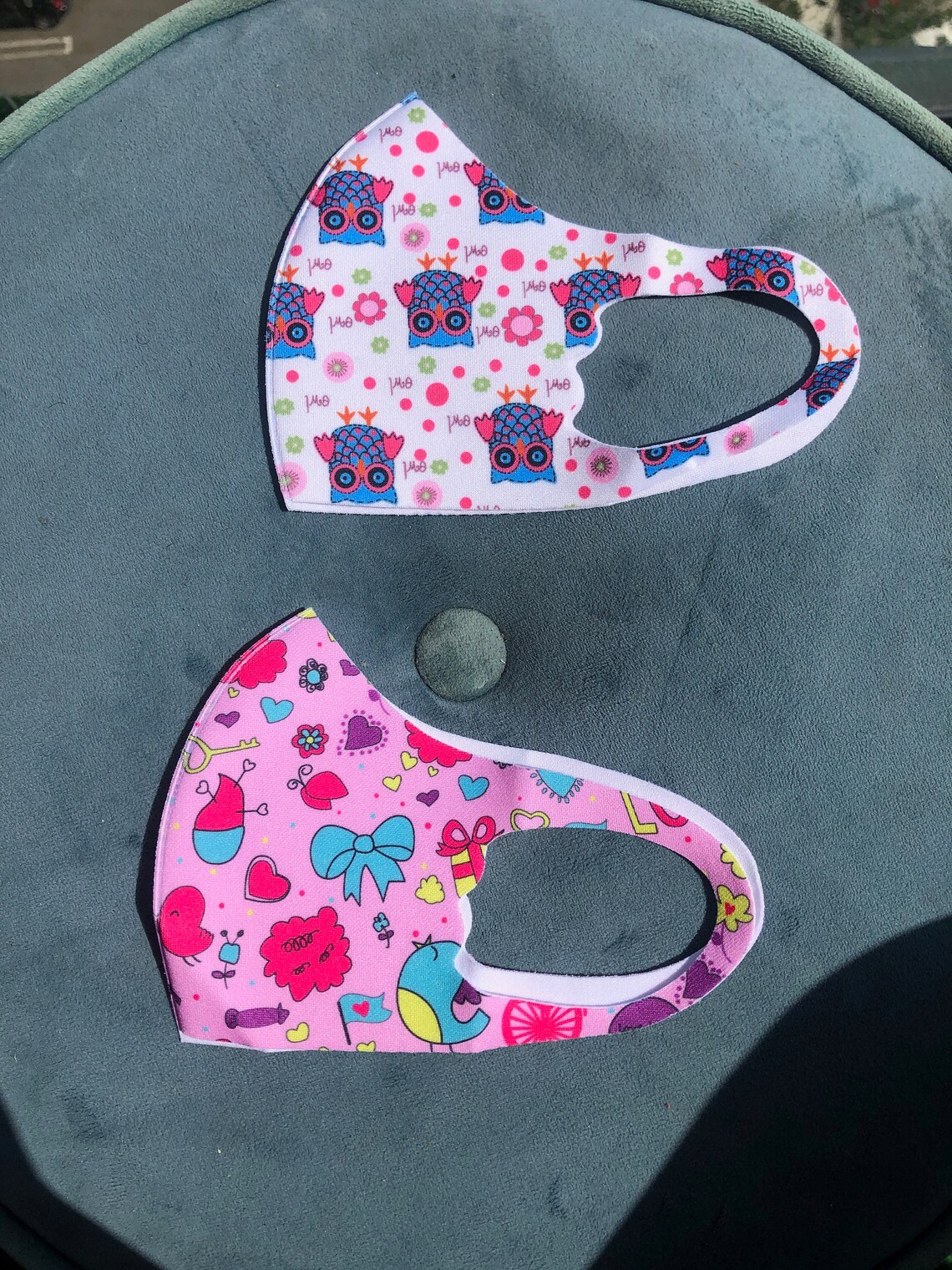 Adorable Little Girl Masks Etsy