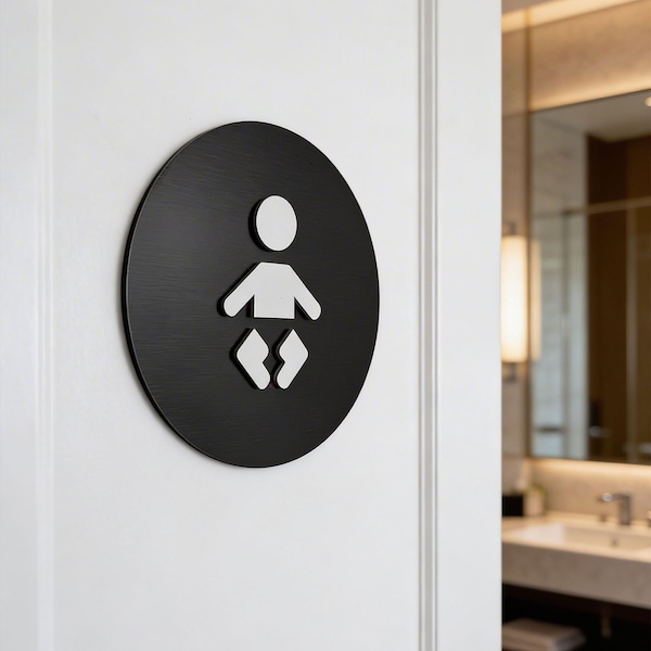Placa para Sala de Amamentação - Sinalização para Amamentação, Placa para Berçário - Sinalização para Banheiro