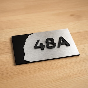 Numbers Signage - Room Number Signs For Office - Hotel Room Number Design - Door Number Plaque - Hotelsigns - Apartment Label