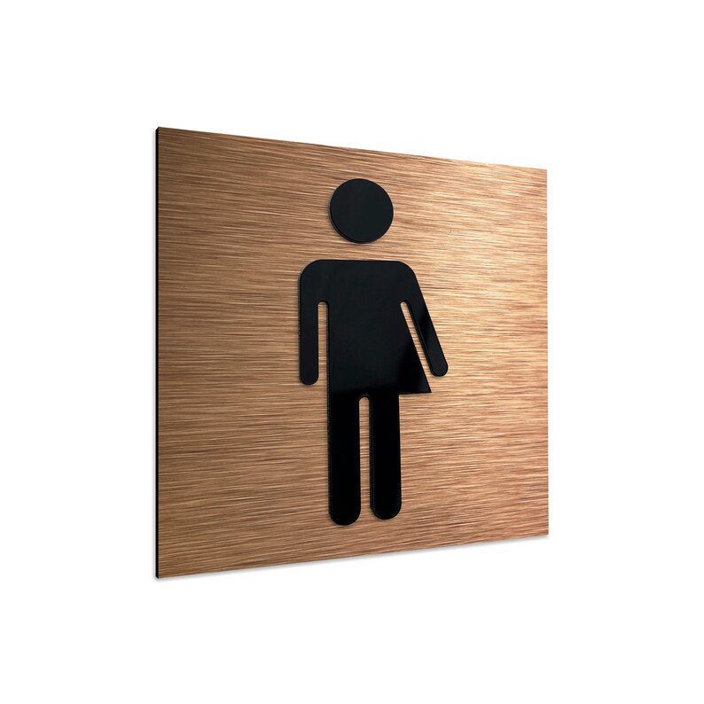 Gender Neutral Restroom Signs Non Binary Bathroom Sign Etsy