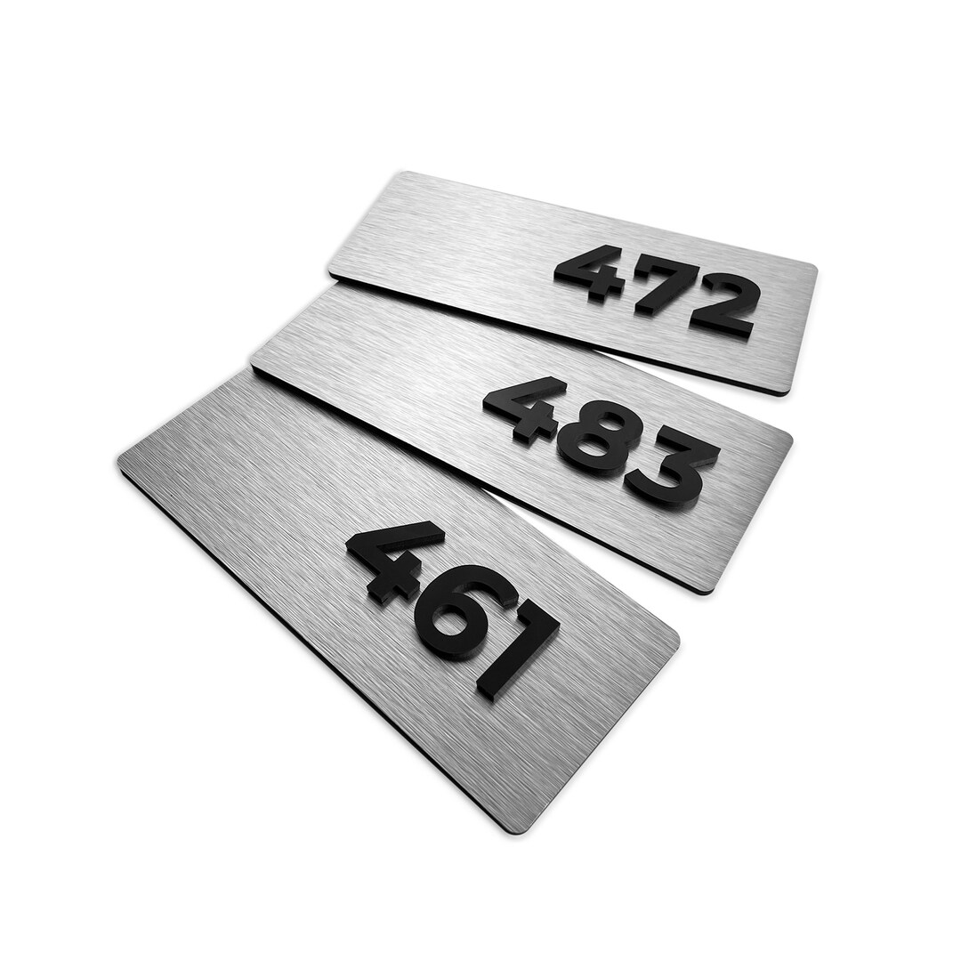 Apartment Door Numbers Hotel Sign Room Numbers Signs Hotel Signage Hotels Plate Metal Number