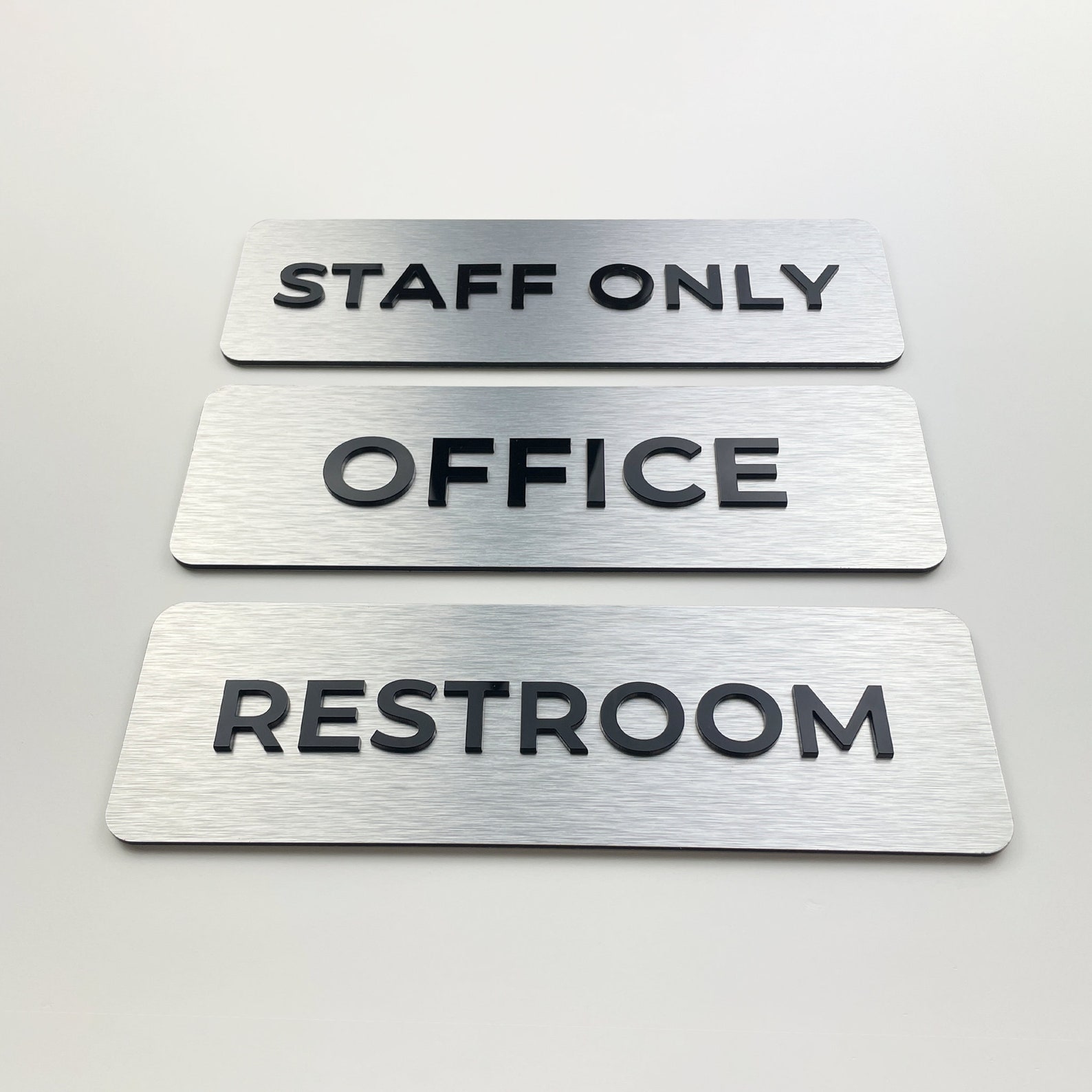 Modern Customized Office Door Signage , Custom Door Sign - Personalized ...