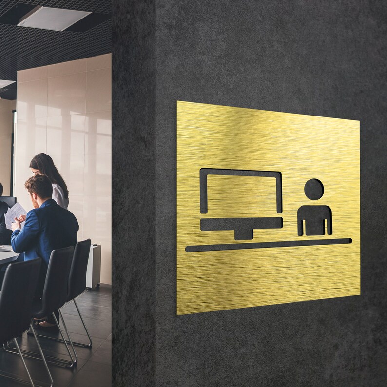 Office Door Signs Front Door Signs Office Sign Custom Etsy