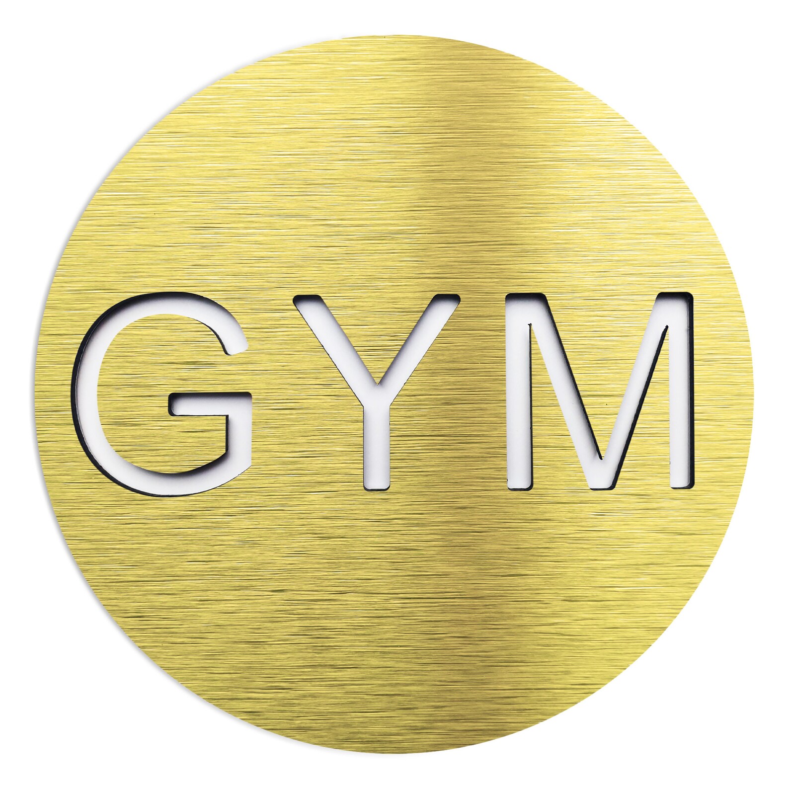 GYM Door Wall Sign Training Room Wall Art Decal Workout Etsy