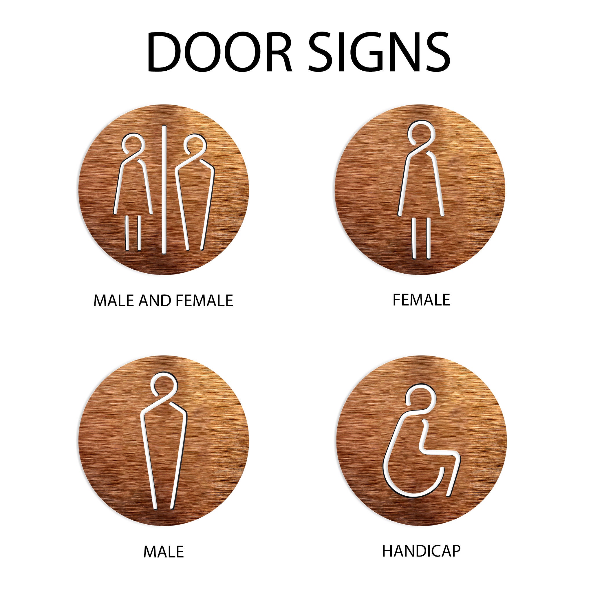 Male Restroom Sign Men Bathroom Sign Mens Bathroom Etsy