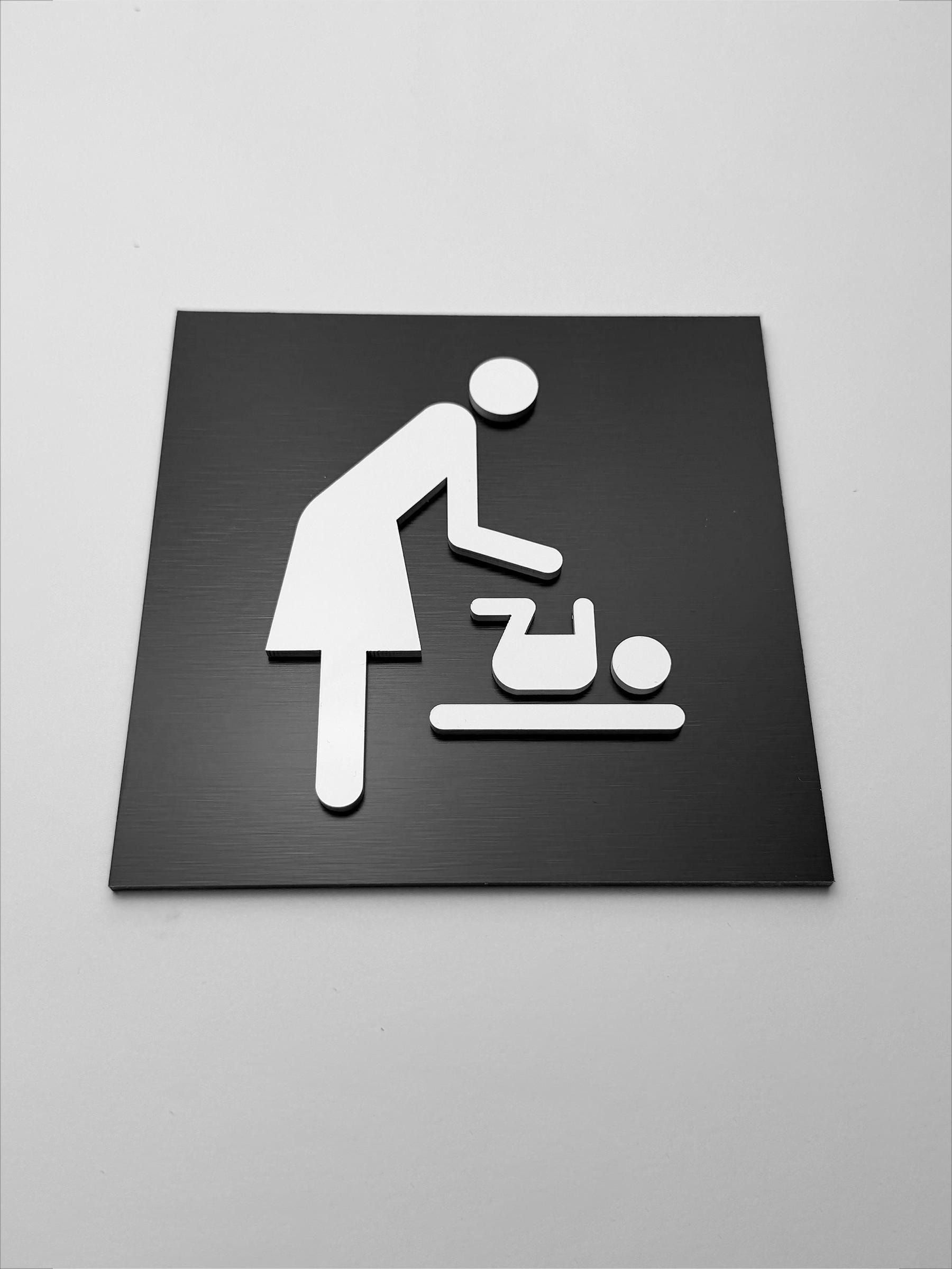 Baby Changing Station Sign , Nursery Room Sign - Mothers Room Signs ...