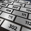 Apartment Building Signs Room Number Sign Hotel Room Signage - Etsy
