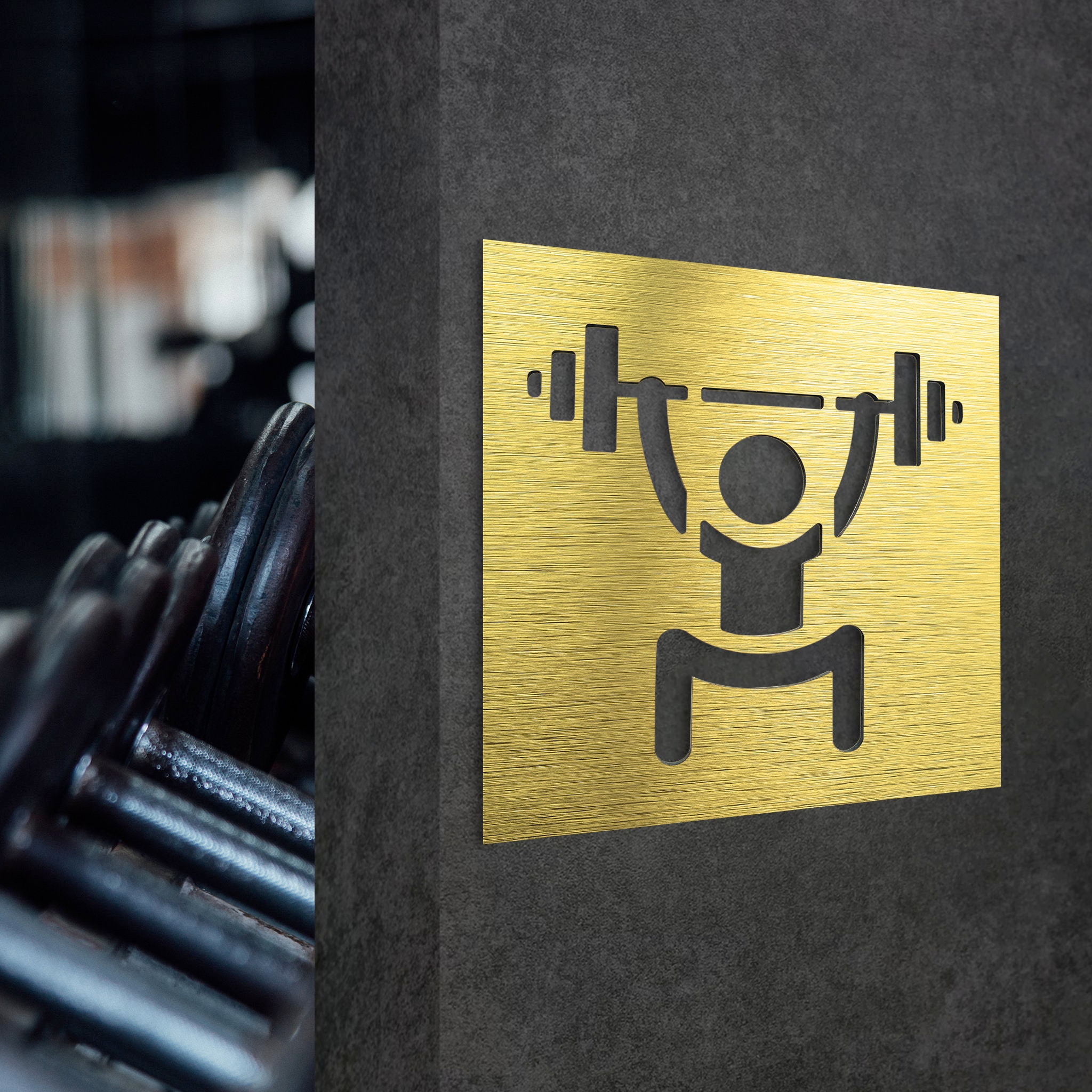 Home Gym Sign Custom Gym Signs Fitness Room Sign Fitness Etsy