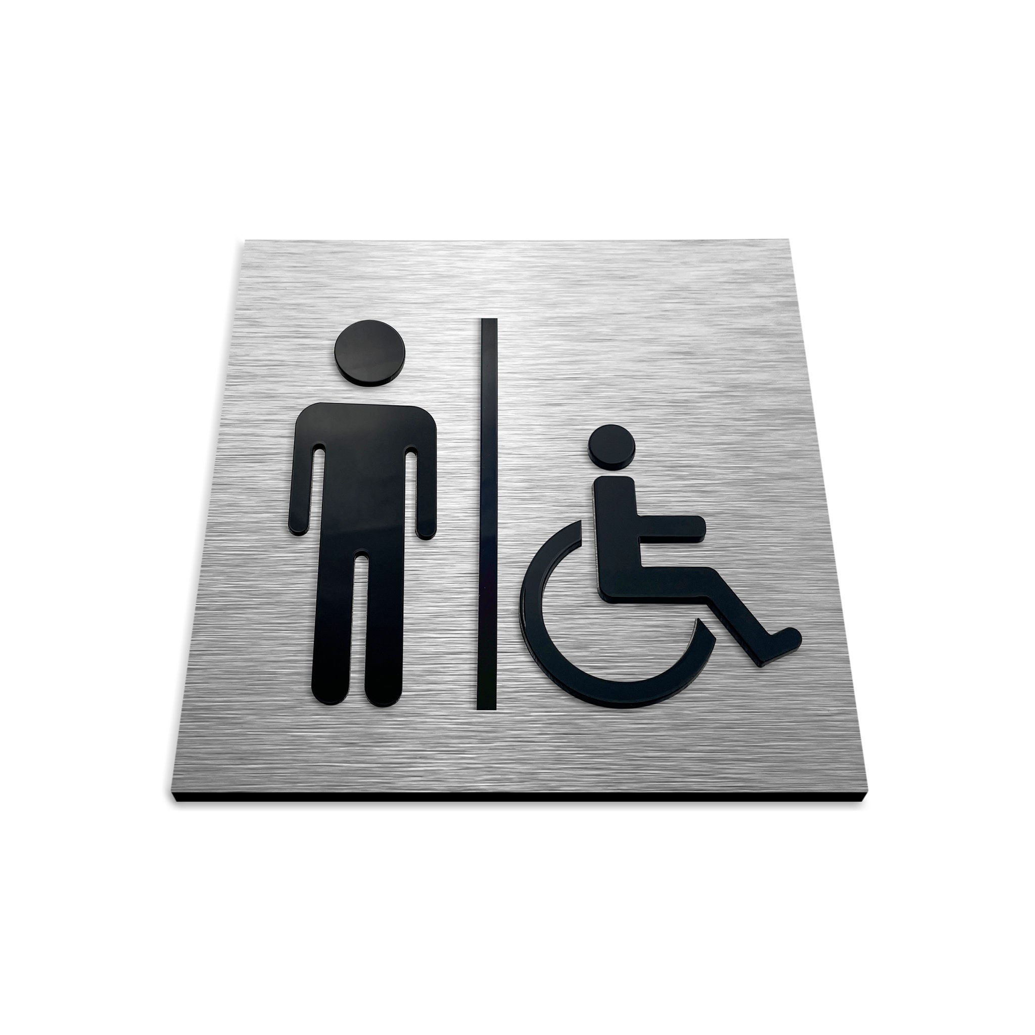 Men Bathroom Signage Mens Restroom Sign Handicap Signs - Etsy