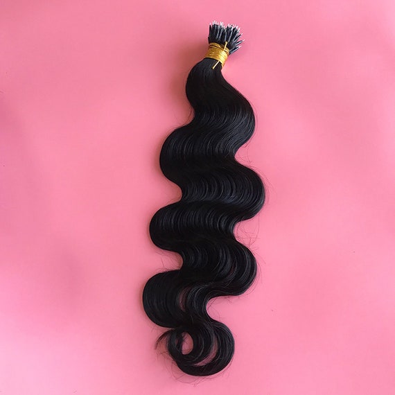 Body Wave Nano Ring Brazilian Remy Human Hair Extensions  display picture 2