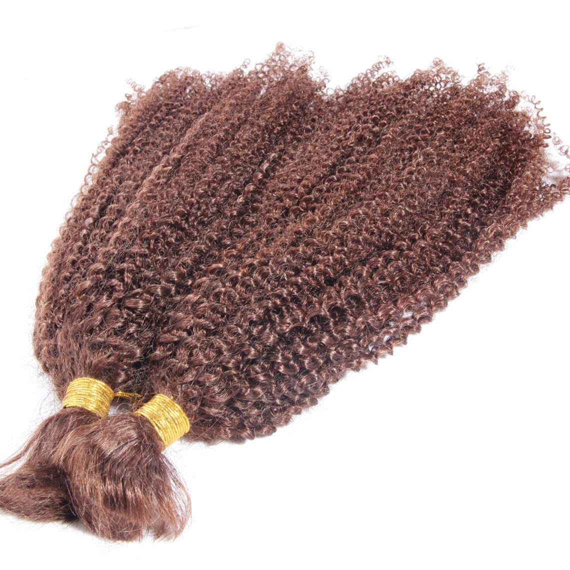 Dark Auburn 100g Human Hair Braiding Afro Kinky Curly Etsy