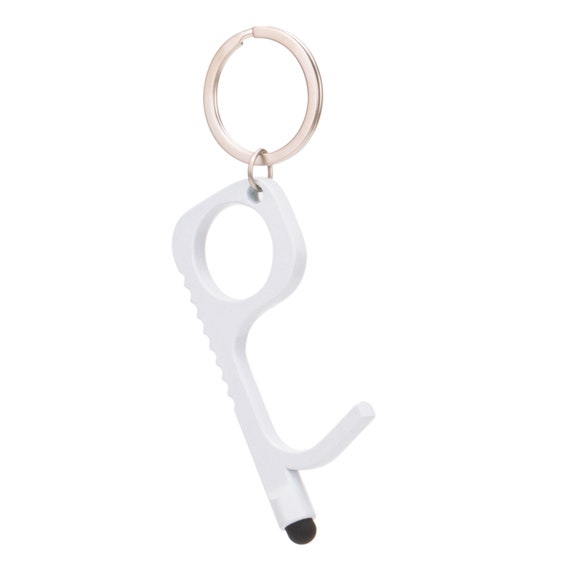 No Touch Door Opener Keychain Germ Free Key Tool With Stylus Etsy No Touch Door Opener Keychain Germ Free Key Tool With Stylus Etsy