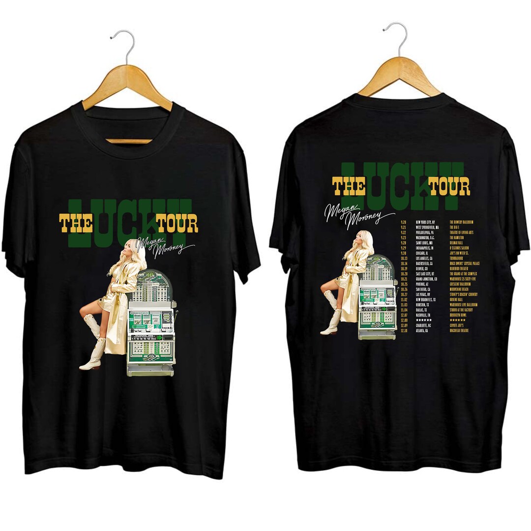Megan Moroney the Lucky Tour 2023 Shirt Megan Moroney Fan - Etsy