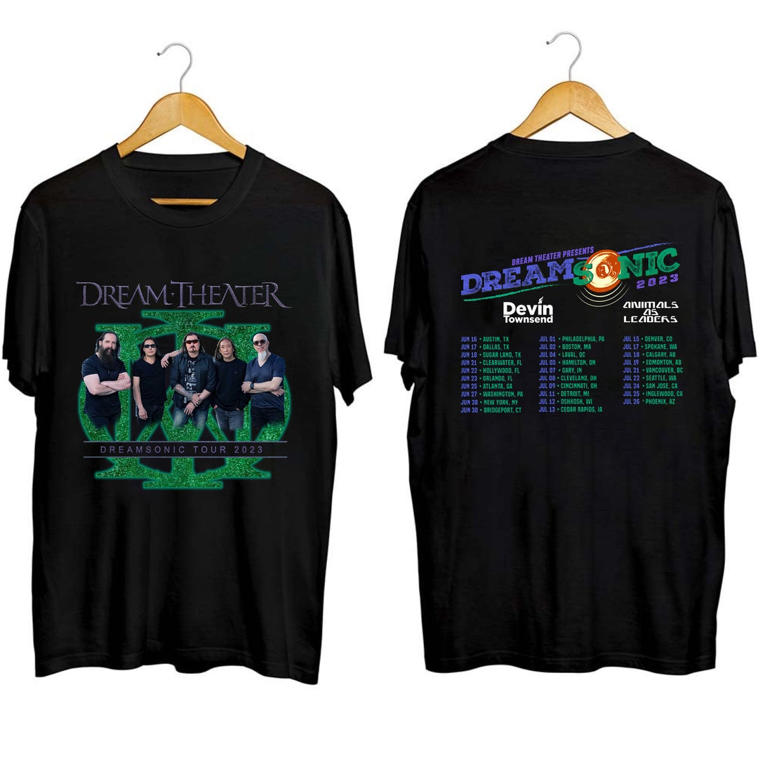 Dream Theater 2023 Tour Shirt Dream Theater Dreamsonic 2023 Etsy