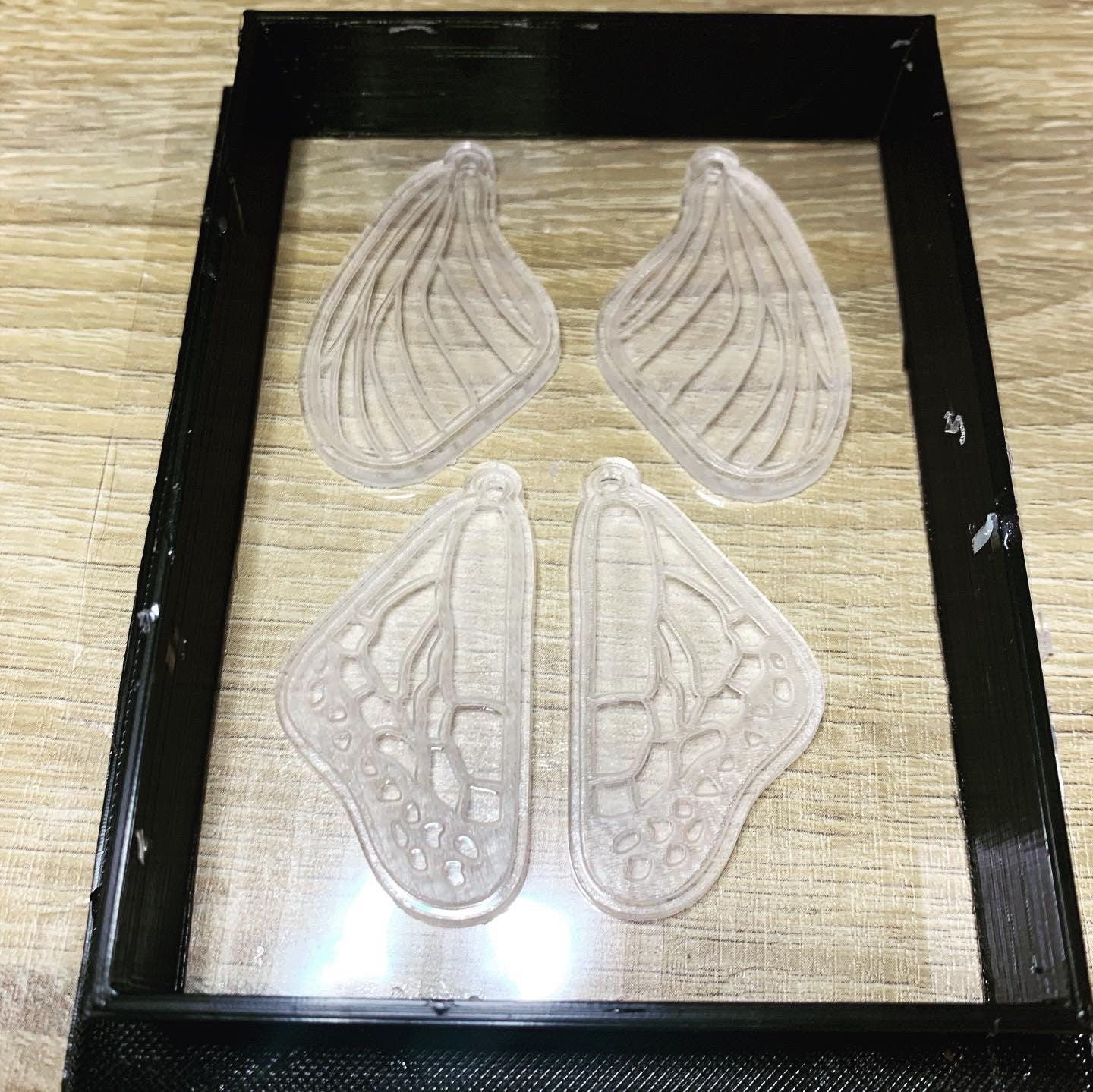 Butterfly or Fairy wing silicone mold mould for resin or clay Etsy