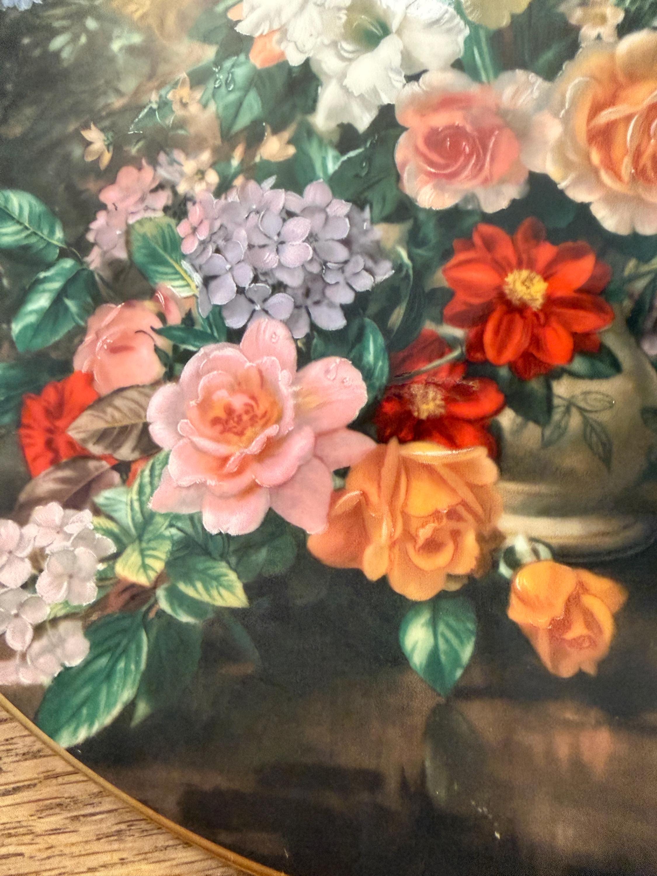 Royal Doulton Collectors Gallery Floral Edition 1993 Plate Number