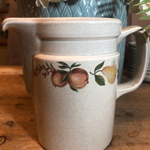 Wedgewood quince milk jug made in england