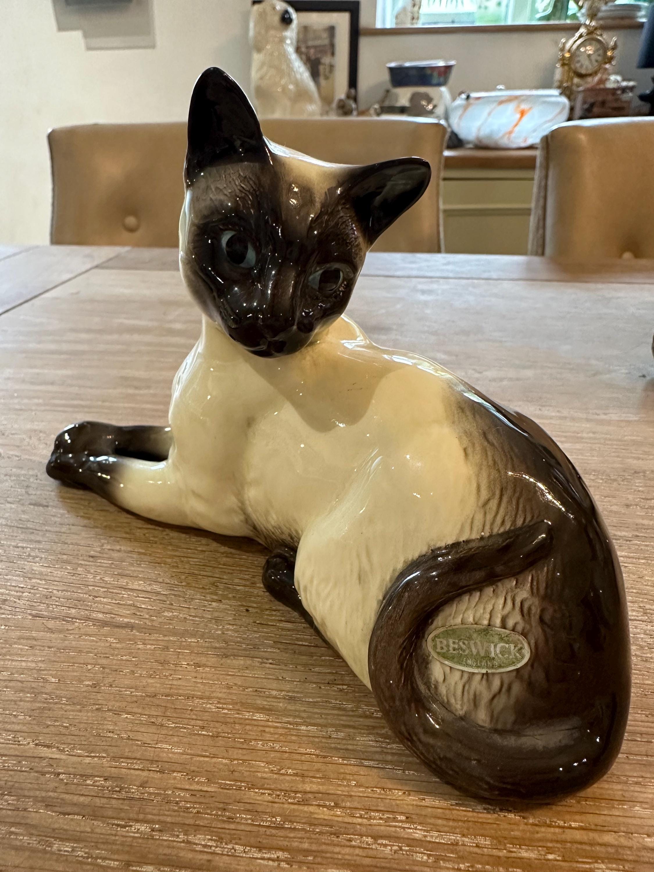 Beswick Siamese Vintage Collectible Cat Made in Uk in Perfect