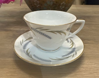 Royal Worcester Ernte Ring Tasse Untertasse