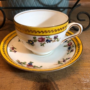 Royal Osbourne rare fine bone china cups and saucers