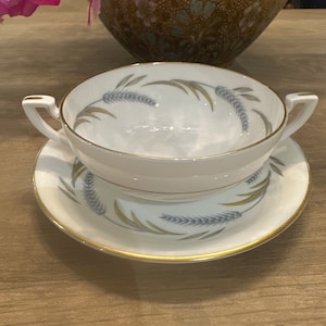 Miska na zupę Royal Worcester i spodek