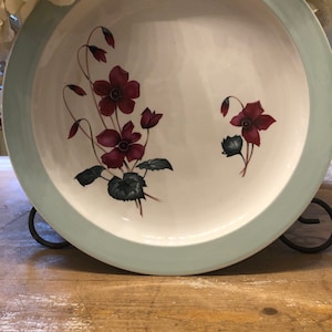 Burleigh ware  burgess & Leigh Ltd Burslem England 10 inch dinner plates in perfect condition