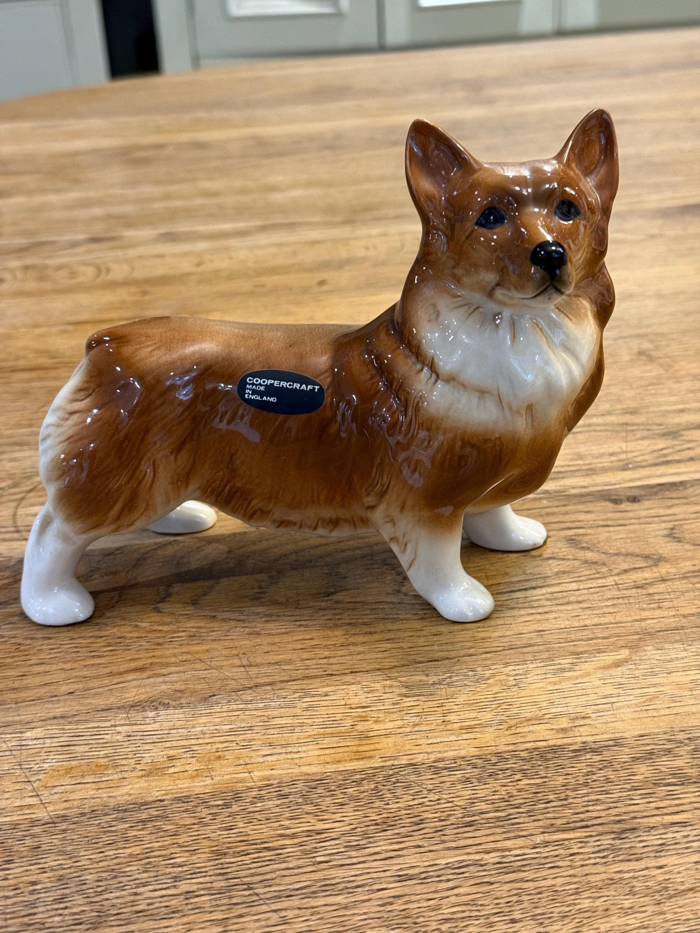 Cooper Craft Vintage Collectible Welsh Corgi Figurine Perfect