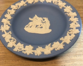 ウェッジウッド　青い陶器の置物セット 5枚 ウェッジウッド（Wedgewood) デミコーヒーセット
