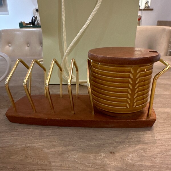 Wyncraft toast rack with preserve pot