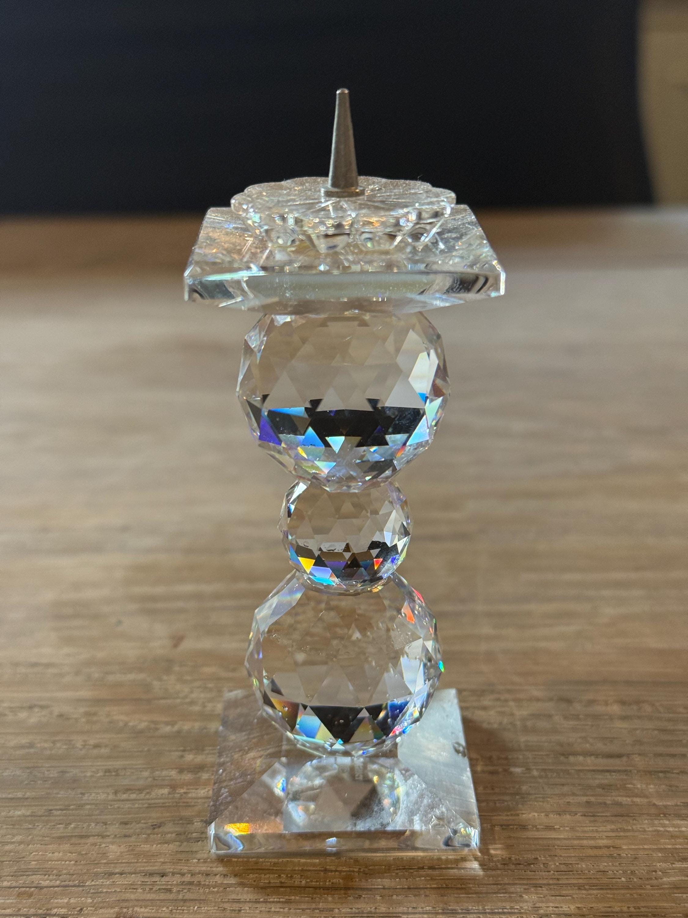 Swarovski crystal candle holders - Etsy 日本