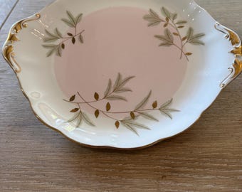 Royal Albert Braemar Kuchensandwich mit vergoldeten Ohren, Vintage, sehr guter Zustand