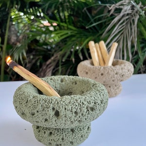 Palo Santo Burner and Holder Sage Holder and Burner  Palo Santo Holder