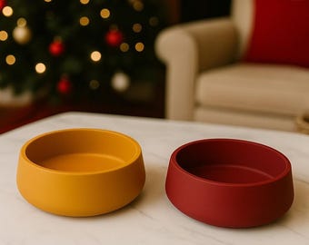 Concrete Bowls for Holiday Styling – Modern Christmas Home Décor