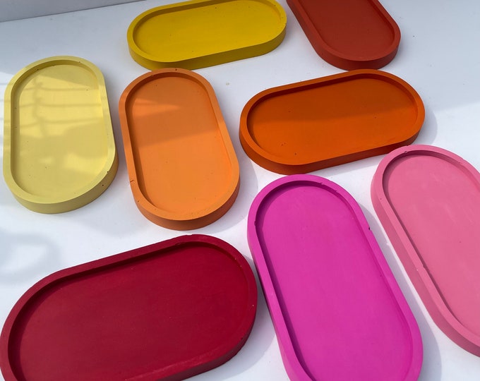 Concrete Tray for Planters or Flower Pots