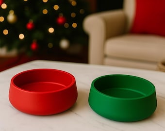 Concrete Bowls for Holiday Styling – Modern Christmas Home Décor