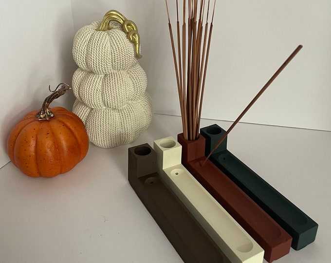 Concrete Incense Holder and Burner - 2023 Fall Color Collection