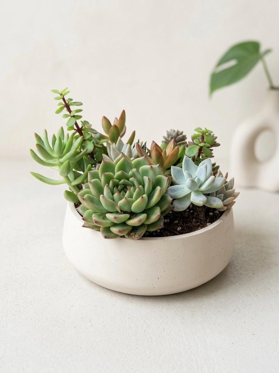 Live Succulent Arrangement