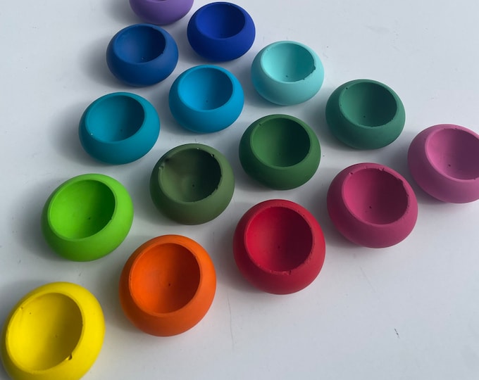 Matte Color Incense Cone Holder