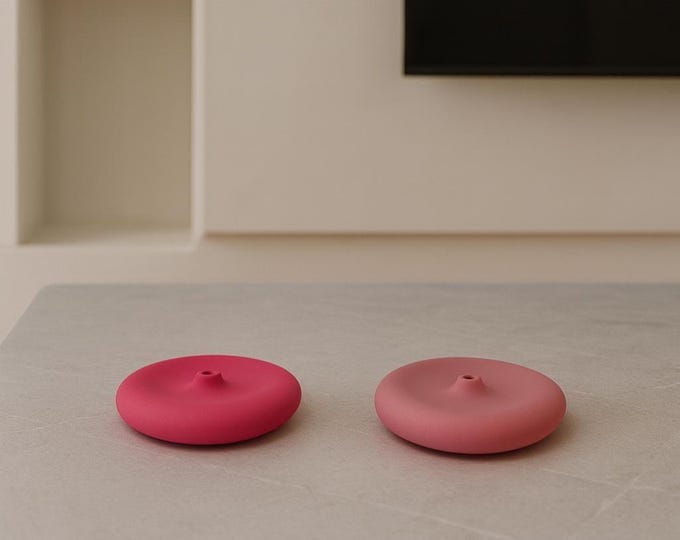 Concrete Incense Stick Holder – Modern Boho Decor | 20 Handmade Color Options | Meditation & Relaxation Gift