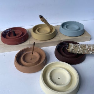 4-in-1 Incense Stick Holder Palo Santo Burner and Holder Incense Cone Holder Sage Burner