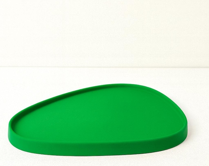 Modern Concrete Catch-All Tray – Minimalist Decorative Tray for Keys, Jewelry, Candles | 10 Colors