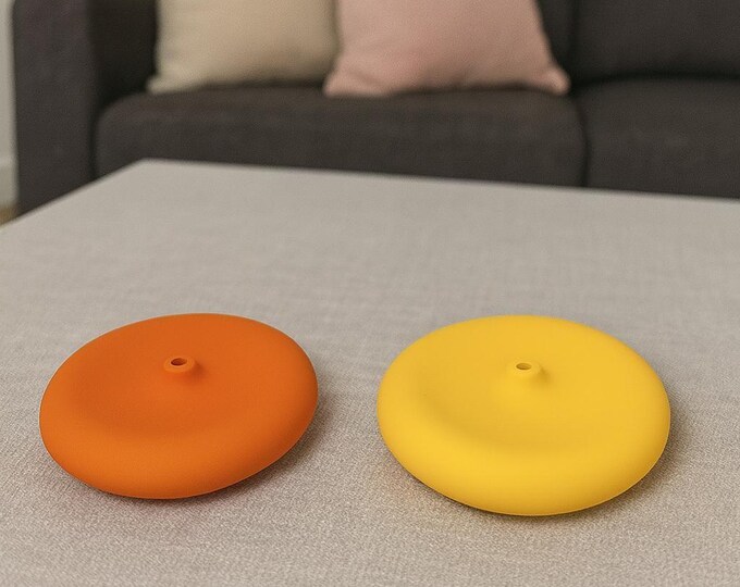 Handmade Concrete Incense Holder: Minimalist Meditation Decor