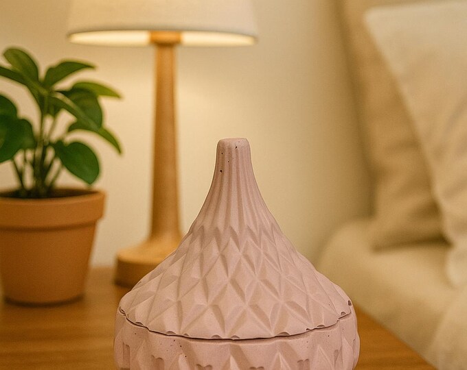 Handmade Eco-Friendly Cement Jewelry Holder (Vintage-Inspired Trinket Tray)